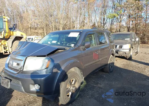 2010 Honda Pilot Ex из США, поврежденный, VIN 5FNYF4H46AB017260